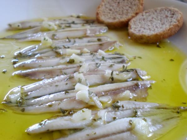 Boquerones en vinagre