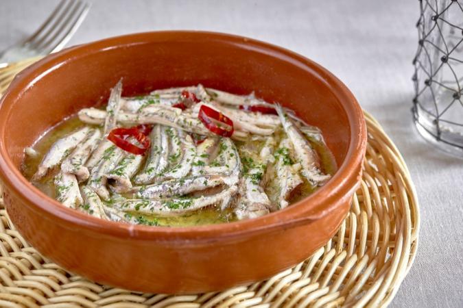 Boquerones a la bilbaína