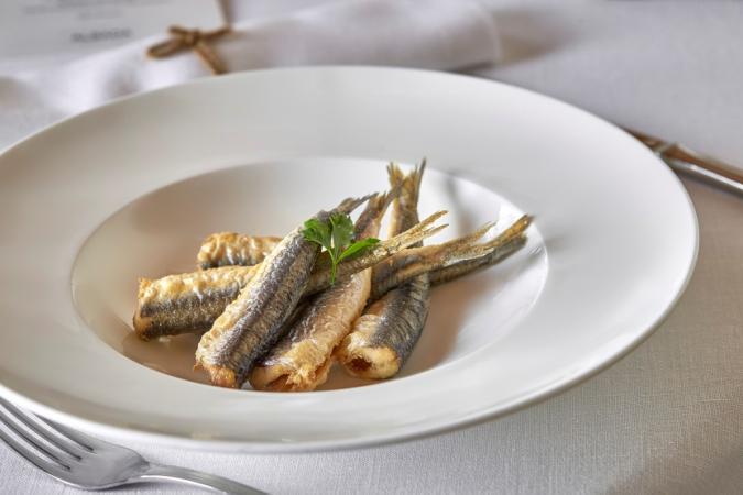 Boquerones rebozados