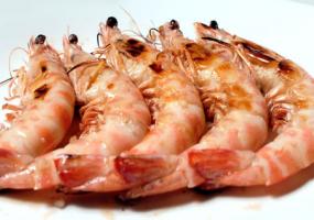 Langostino a la plancha