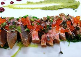 Sashimi de salmonete