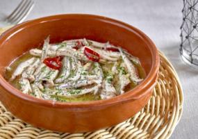 Boquerones a la bilbaina