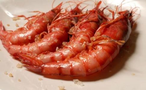 Gamba roja a la plancha