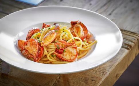 Pasta con bogavante