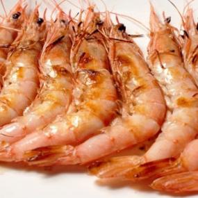 Gamba a la plancha