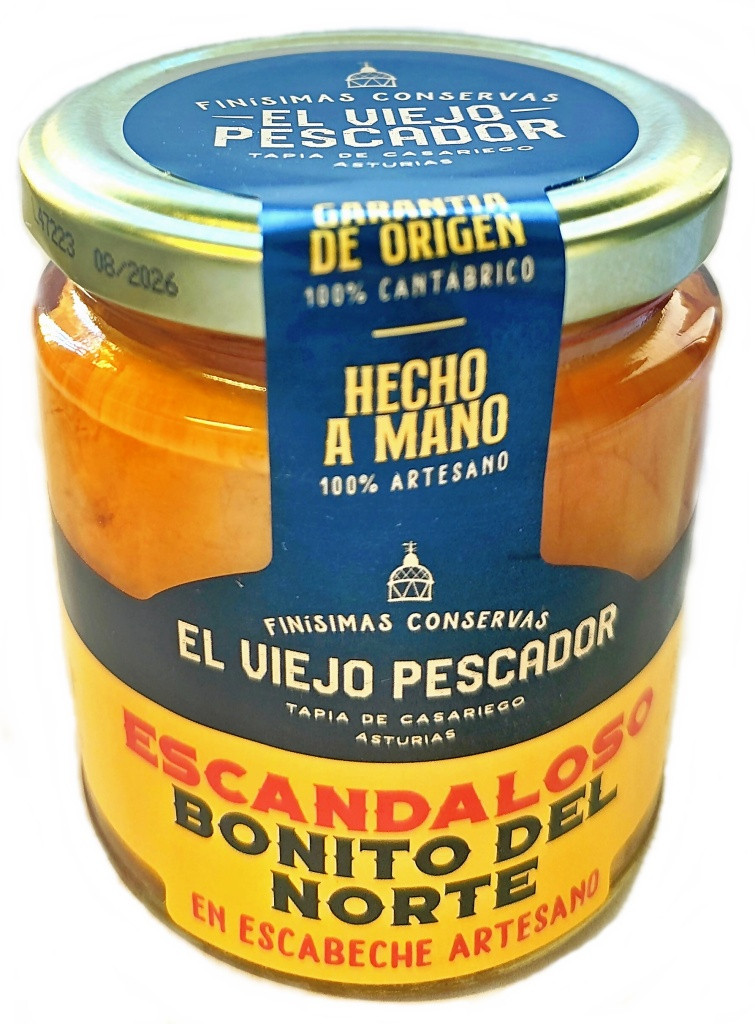 Bonito del Norte en escabeche El Viejo Pescador 230gr