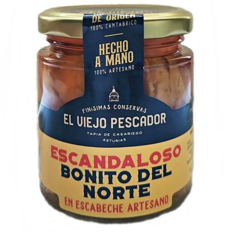  Bonito del Norte en escabeche El Viejo Pescador 230gr