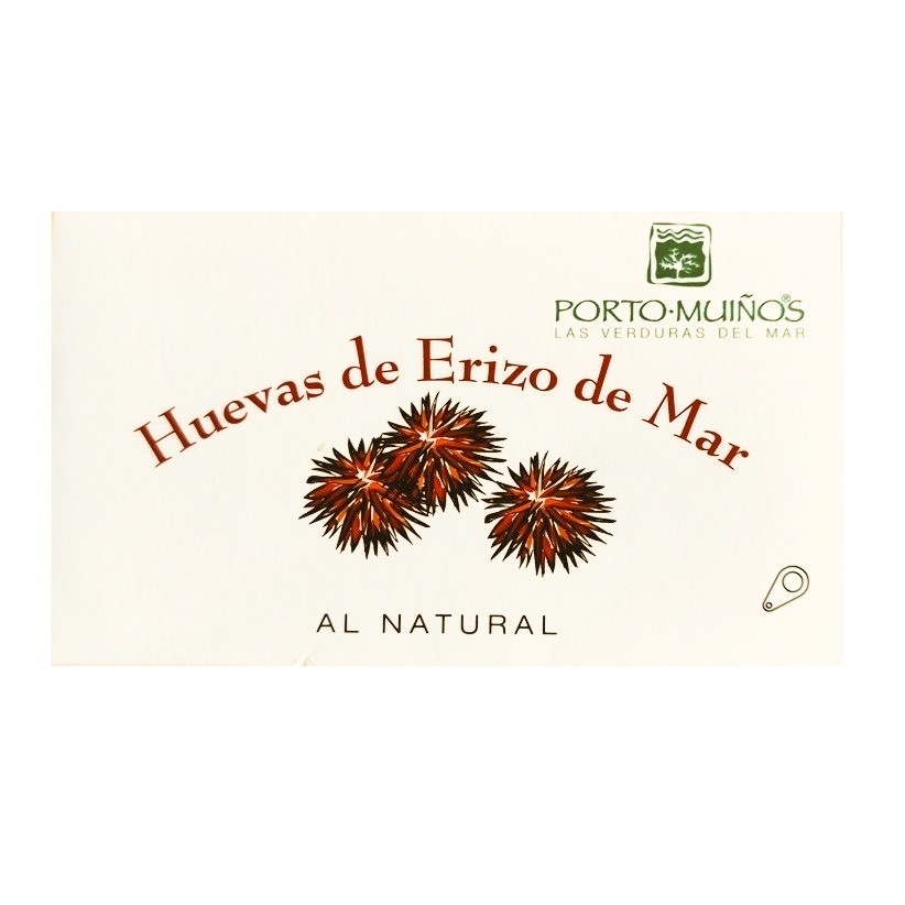 Huevas de erizo de mar Porto Muiños 50gr