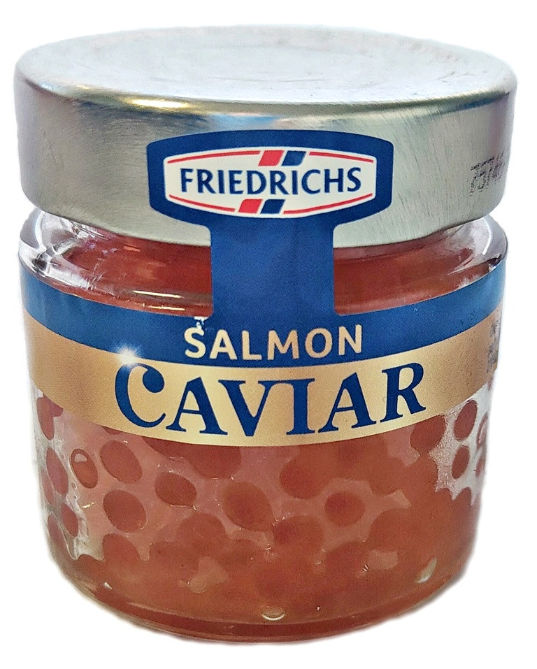 Huevas de salmón Friedrichs 100gr