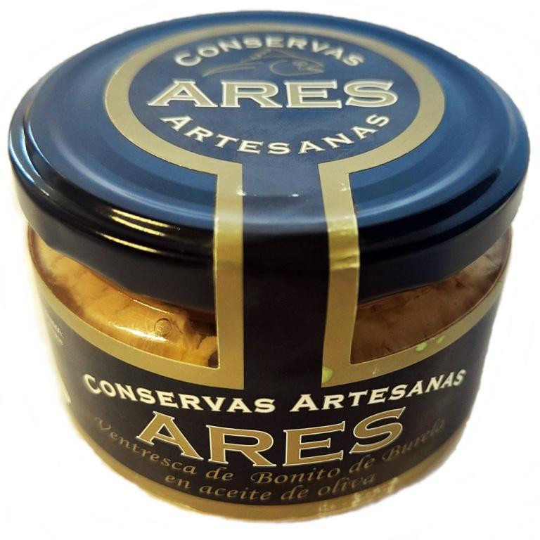 Ventresca de bonito en aceite de oliva Ares 210 gr