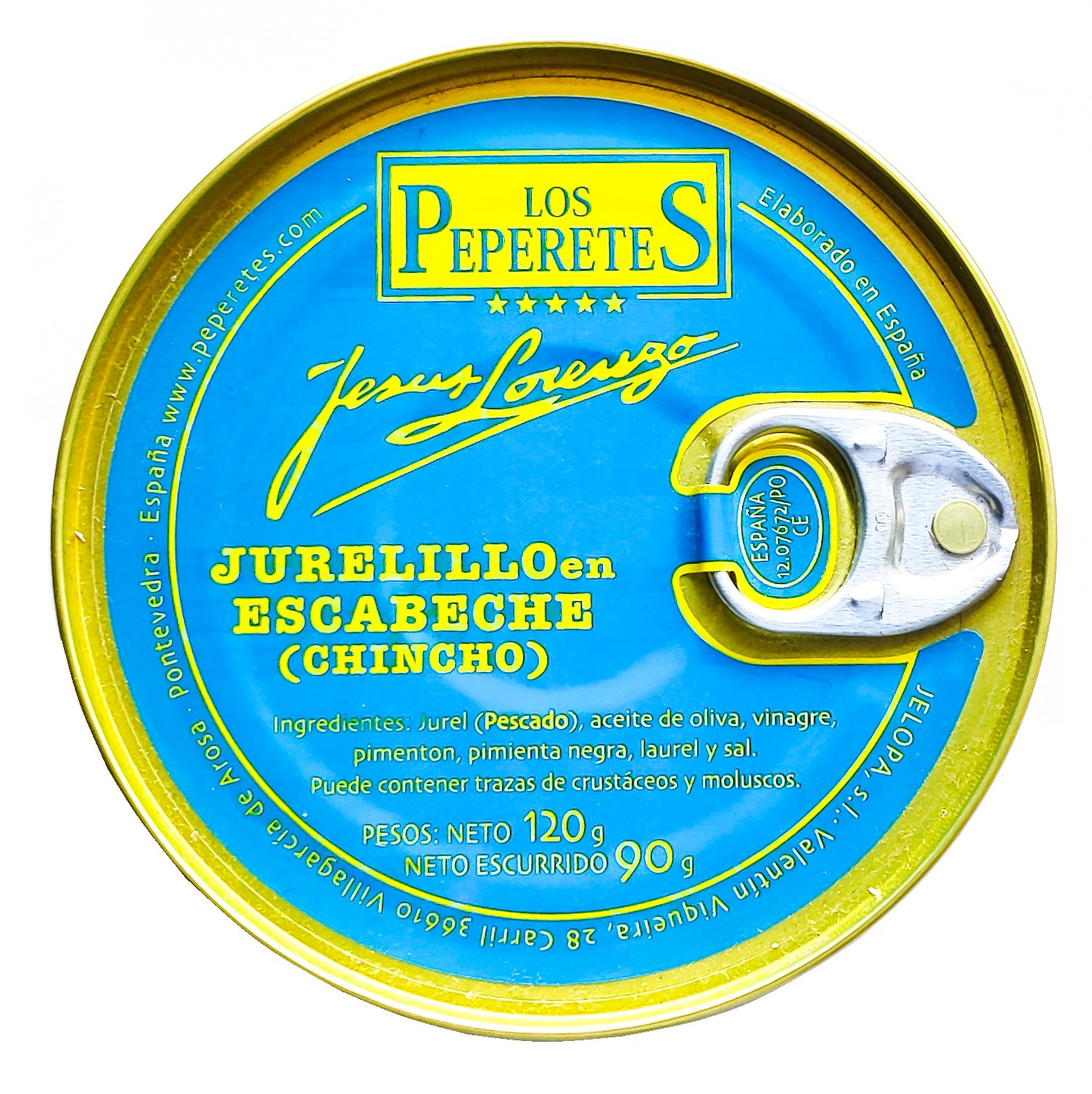  Jurelillo en escabeche Los Peperetes 120 gr