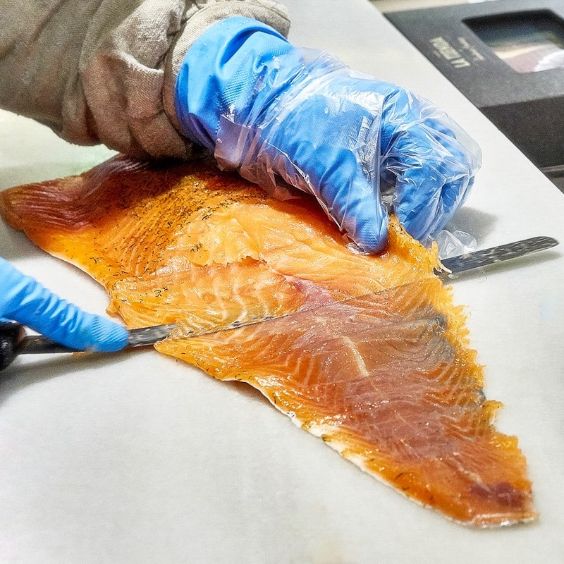     Salmón Marinado Artesanal al Corte P. Coruñesas