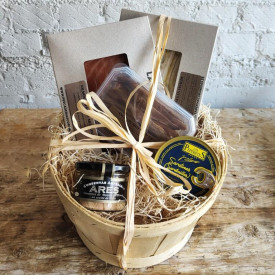     Cesta de regalo Pequeña Pescaderías Coruñesas
