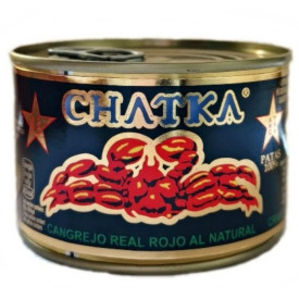  Carne de cangrejo real al natural Chatka 220 gr. (100% patas)
