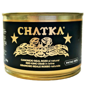  Carne de cangrejo real al natural Chatka 220 gr. (100% patas)