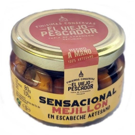  Mejillón en escabeche El Viejo Pescador 135gr
