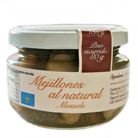  Mejillón al natural El Viejo Pescador 135gr