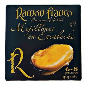  Mejillón escabeche 6/8 pz. Ramón Franco 115gr