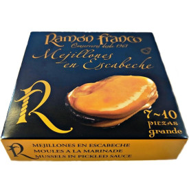  Mejillón escabeche 7/10 pz. Ramón Franco 115gr