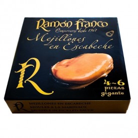  Mejillón escabeche 4/6 pz. Ramón Franco 115gr
